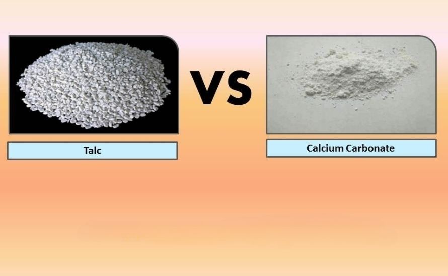 Talc vs. Calcium Carbonate: Talc provides superior stiffness and thermal resistance, while calcium carbonate offers cost-effective reinforcement for applications like packaging and construction.