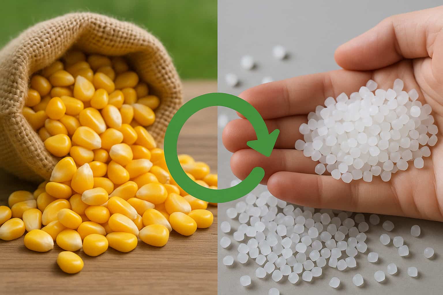 How PLA Plastic Is Made From Corn to Biodegradable Products