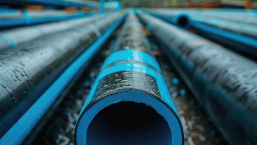 HDPE pipes are a great option for plumbing systems.