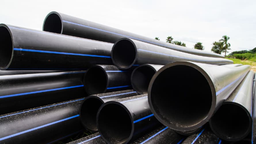The filler masterbatch is essential in the HDPE pipe production process.