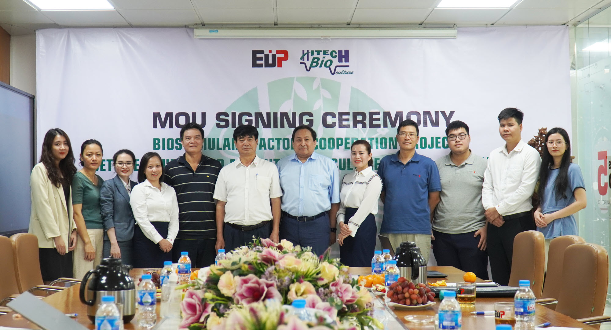 MOU signing ceremony