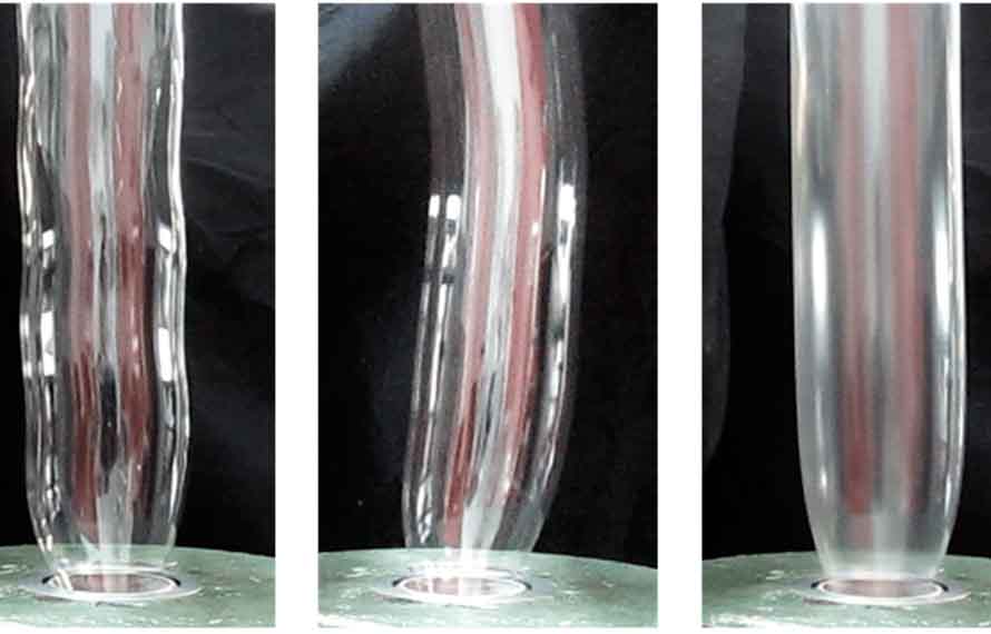 Optics problems in blown film extrusion 