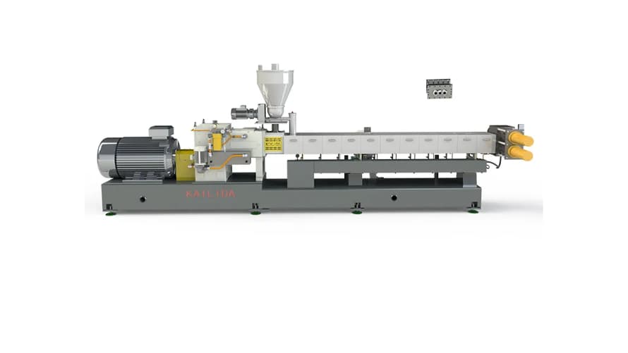 Three screw extruders