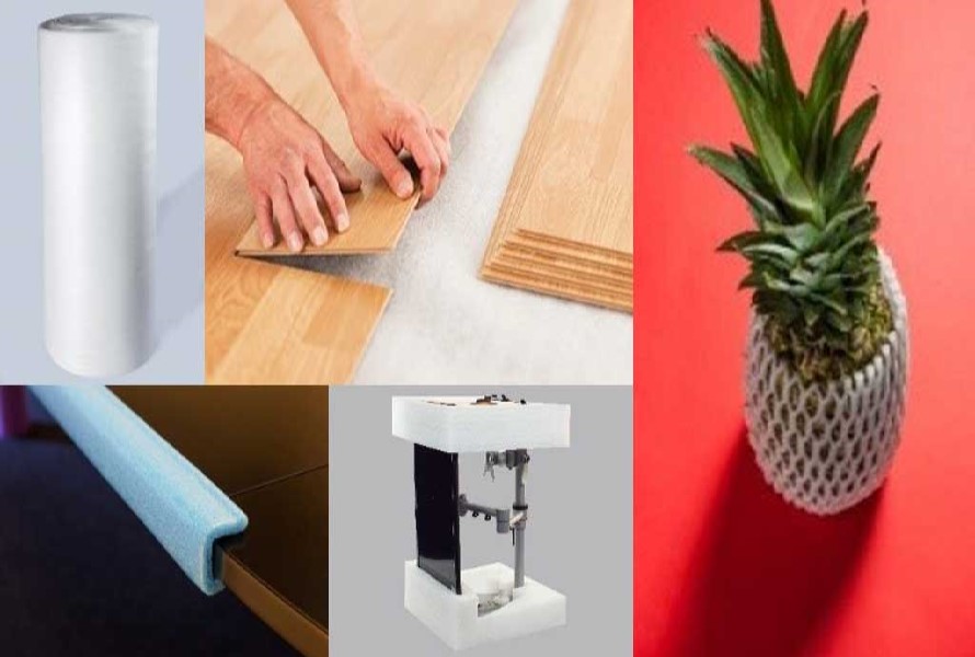 PE foam has various usage