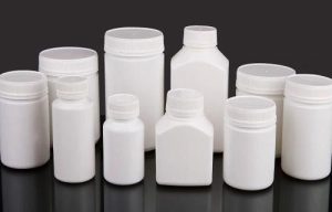 Plastic medicine bottle