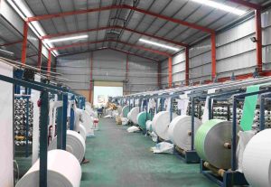 Polyethylene packaging production involves several stages