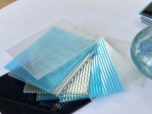 Injection molding uses a wide range of plastics such as Polycarbonate.