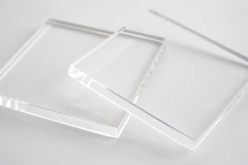 Acrylic sheets made from transparent plastic filler
