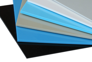 High density polyethylene is used to create flat, stiff HDPE sheets.