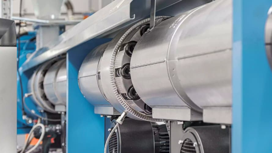 آلة بثق البلاستيك